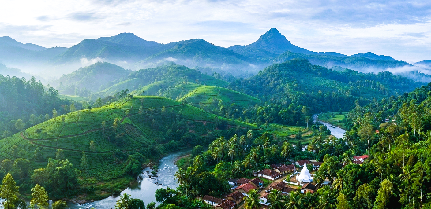 A Village View in sabaragamuwa province